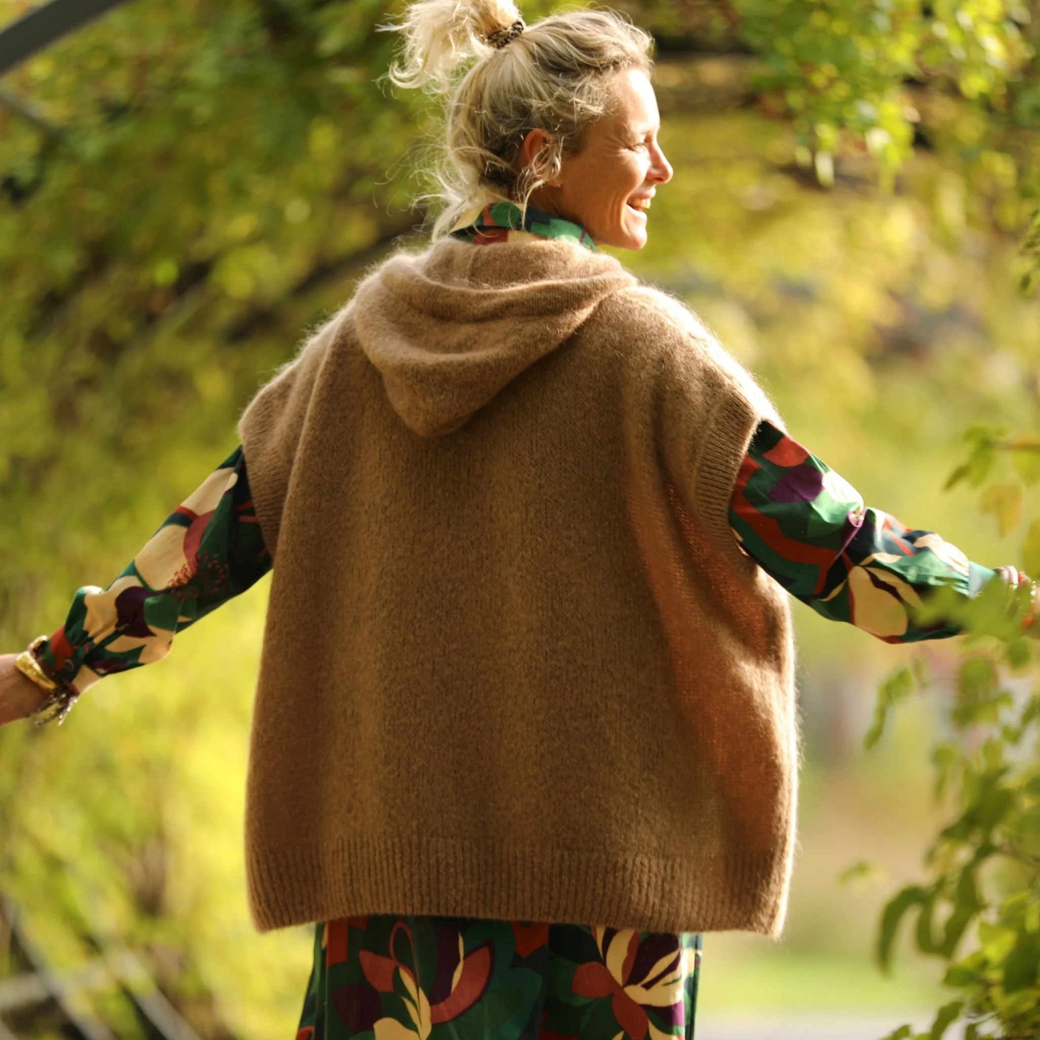 Pull capuche Calypso - Camel