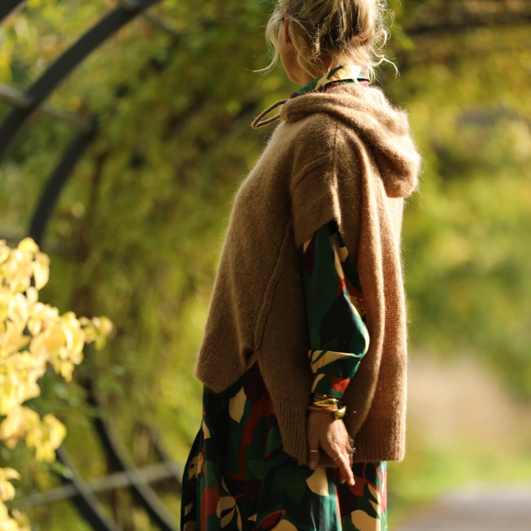 Pull capuche Calypso - Camel - Image 4
