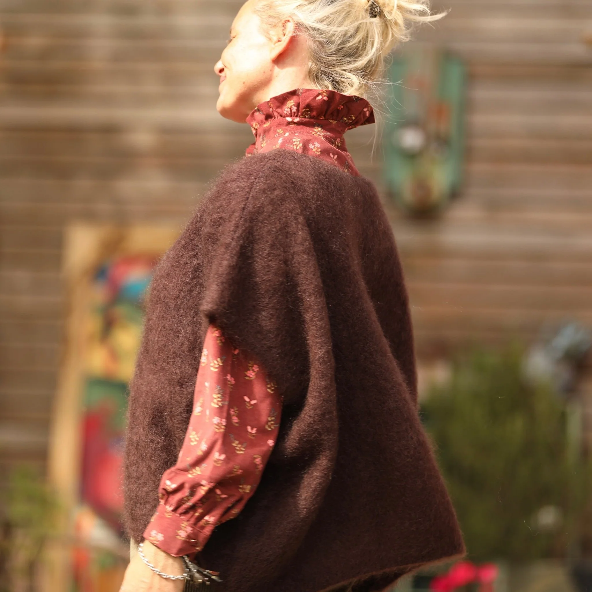 Gilet  Cassiopé - Chocolat - Image 4