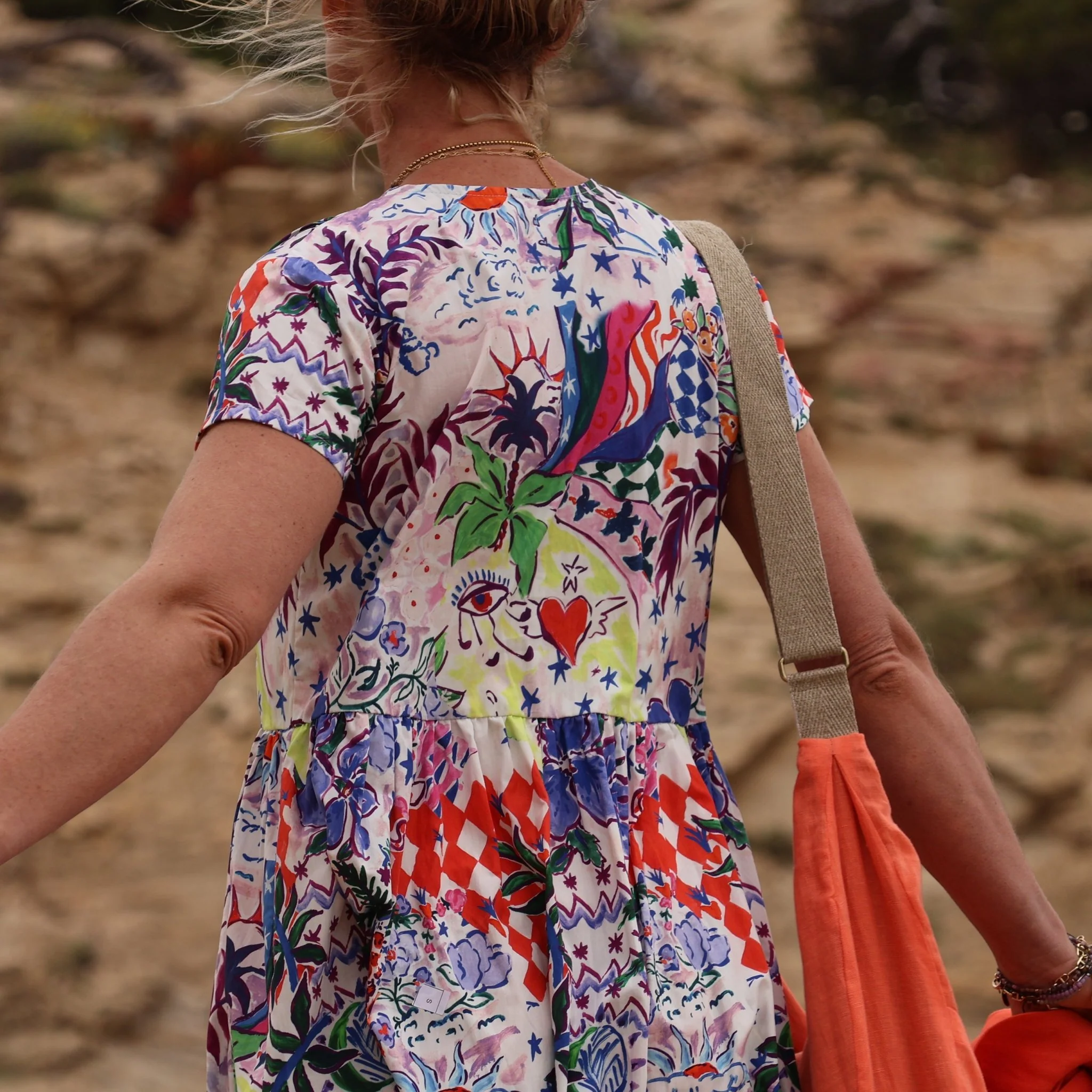 Robe Amélia popeline de coton Portofino - Image 11