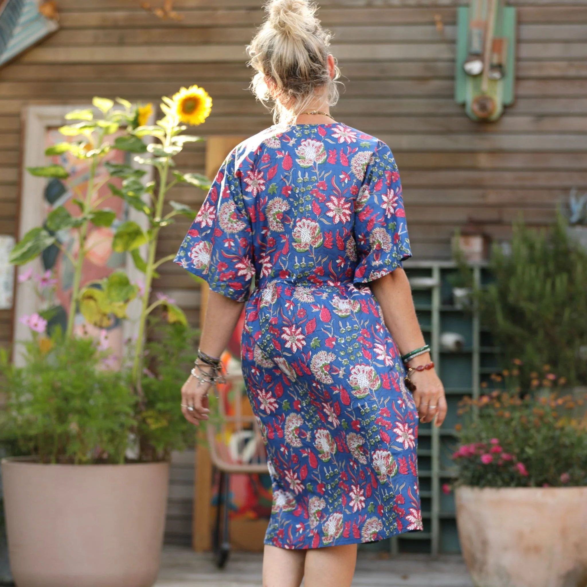 Robe Capucine - imprimé "Murmures" - Image 6