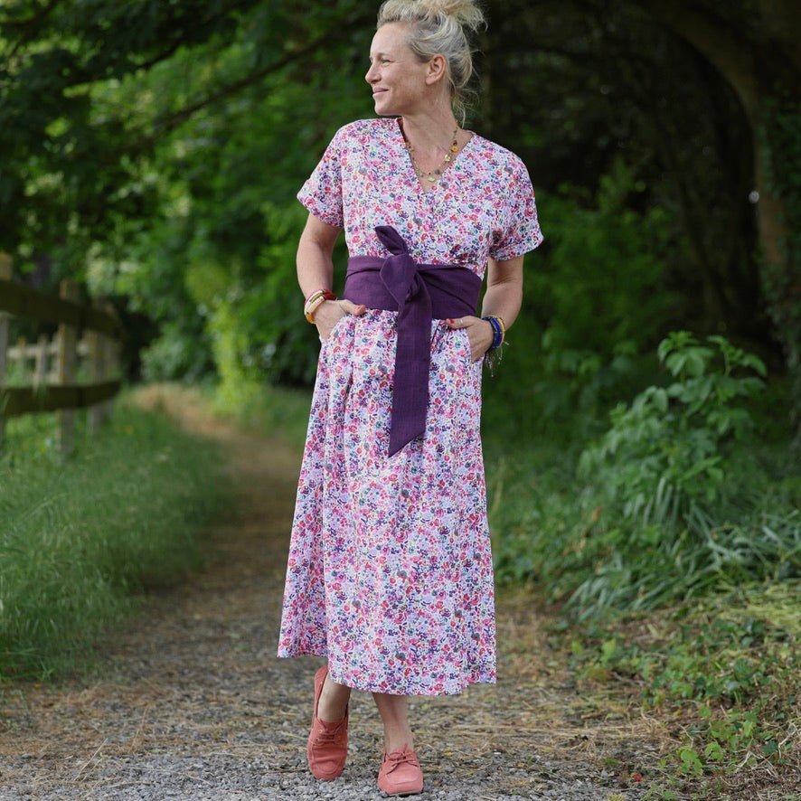 Robe Charline – Coton Bouquet andalou - Image 3