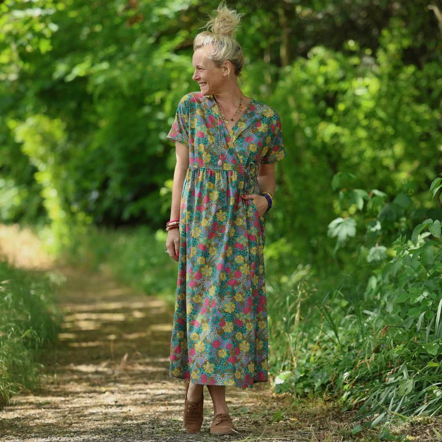 Robe Charline – Coton Pop sauvage - Image 7