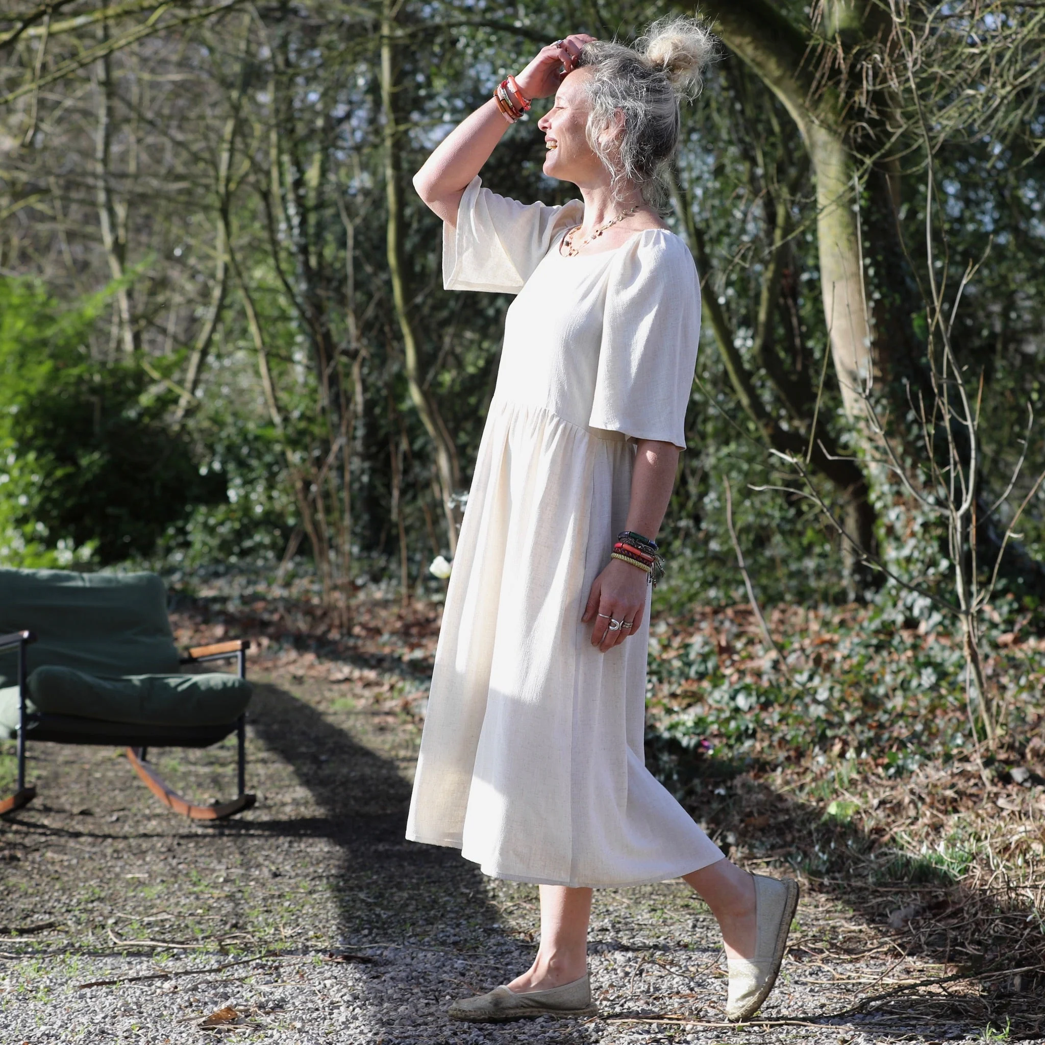 Robe Iloé – Viscose/lin ficelle - Image 8