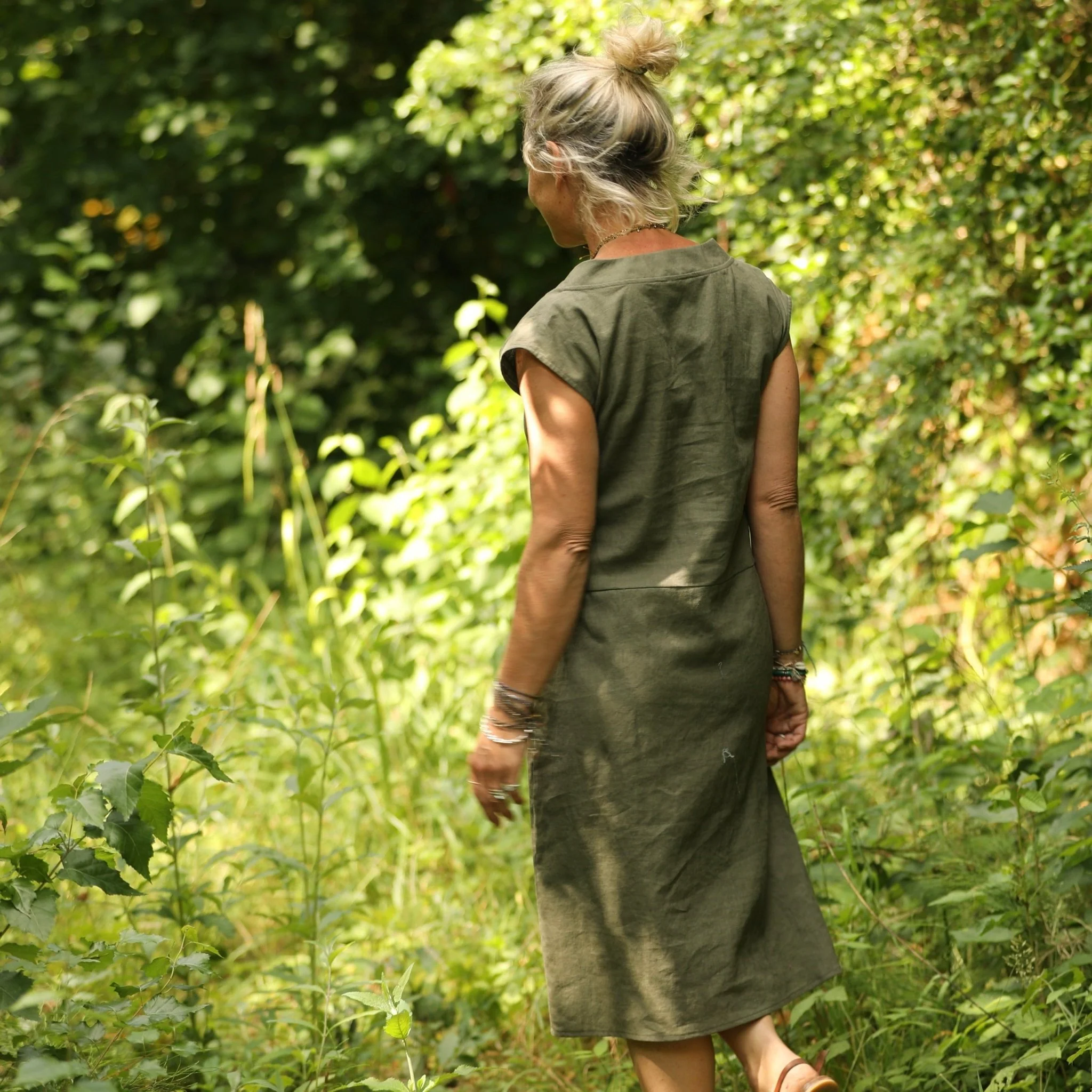 Robe Ivy - lin kaki - Image 3