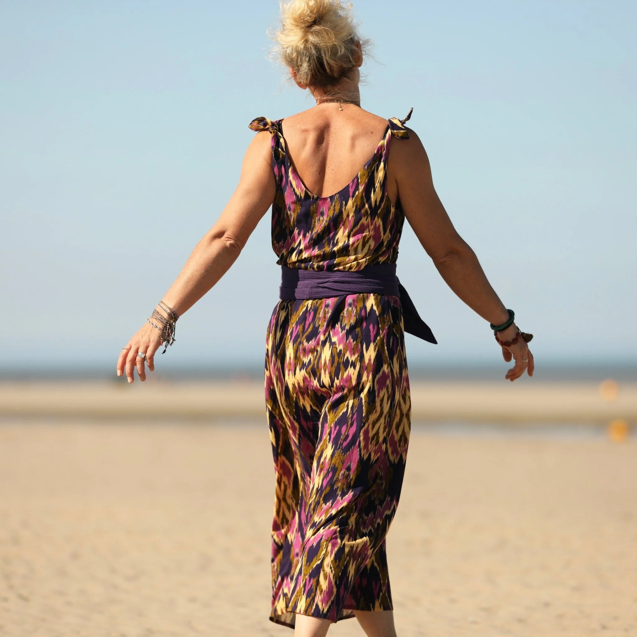 Robe Laëtitia - Viscose Ikat - Image 13