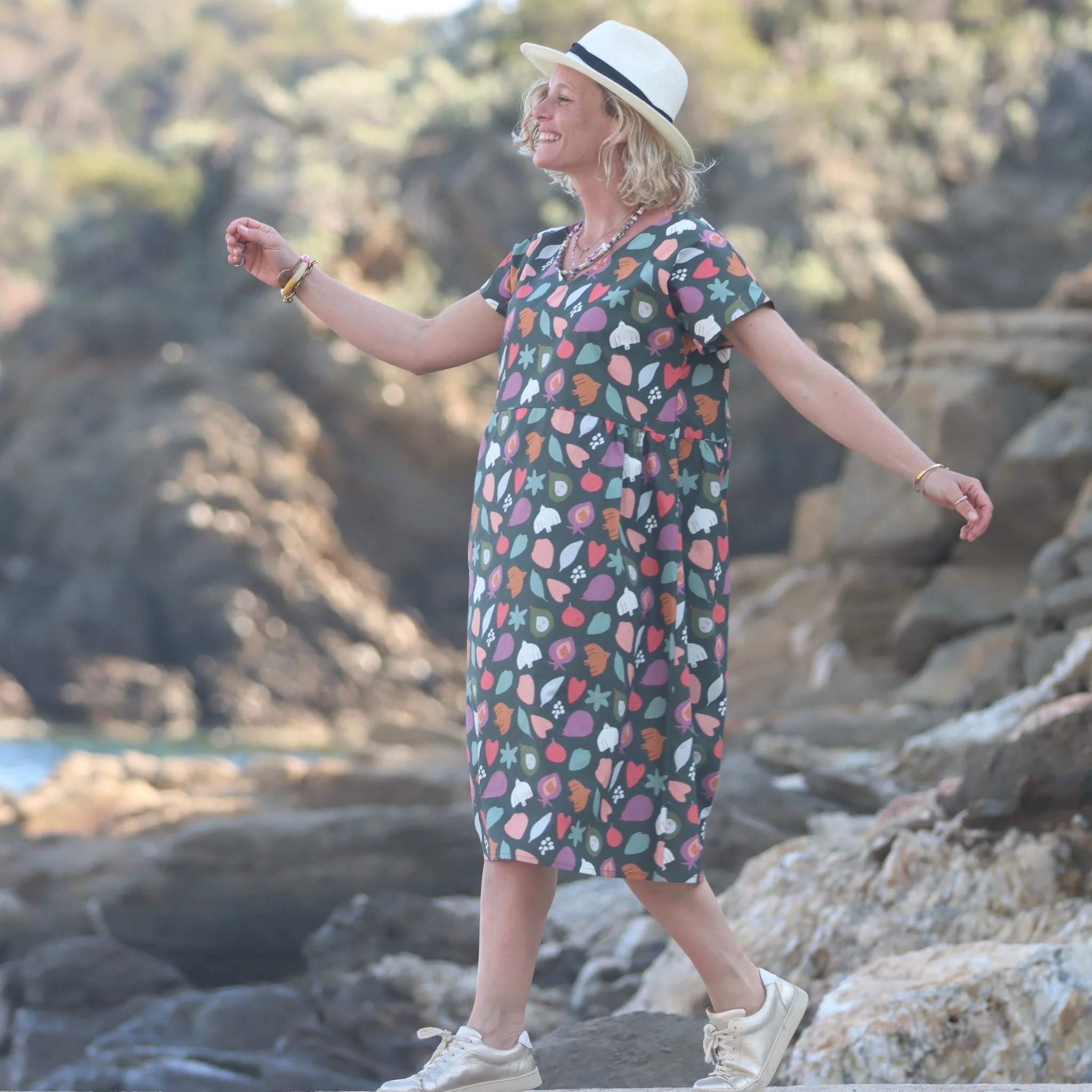 Robe Léna - coton frutti - Image 5