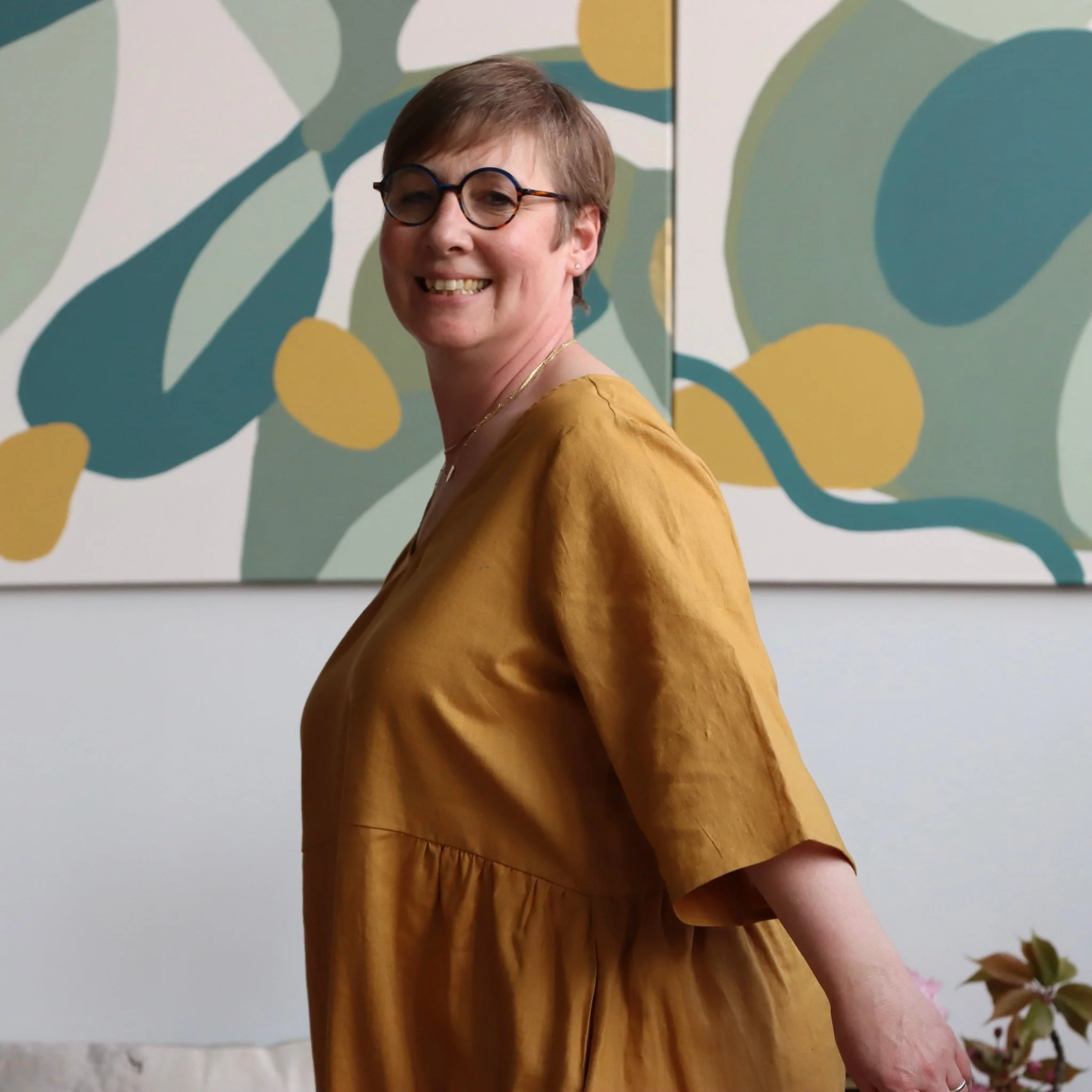 Prototype - Robe Lina - lin ocre - Image 4