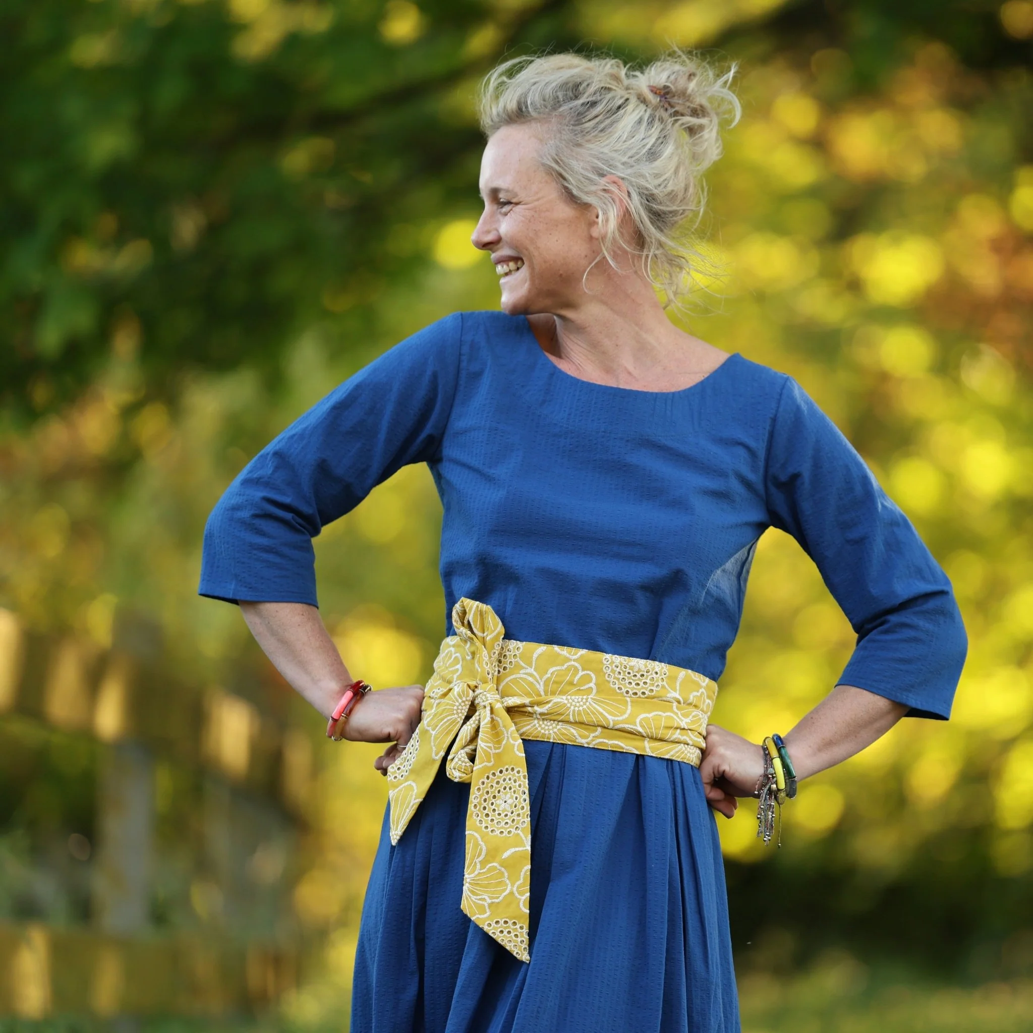 Patron papier robe Louise - Version imprimée en couleur taille réelle - Image 18