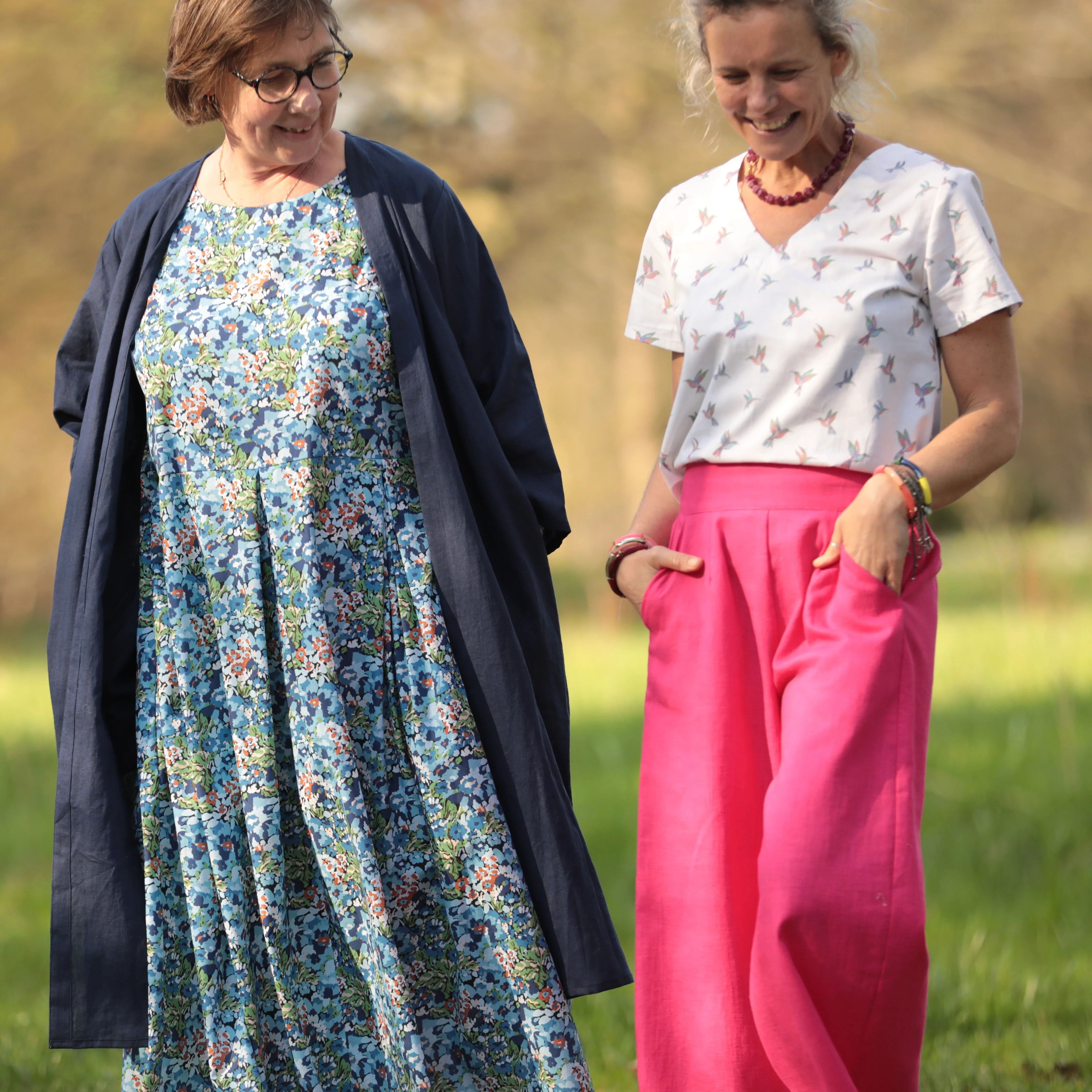 Robe Louisa - Fleurs d'Indigo - Image 4