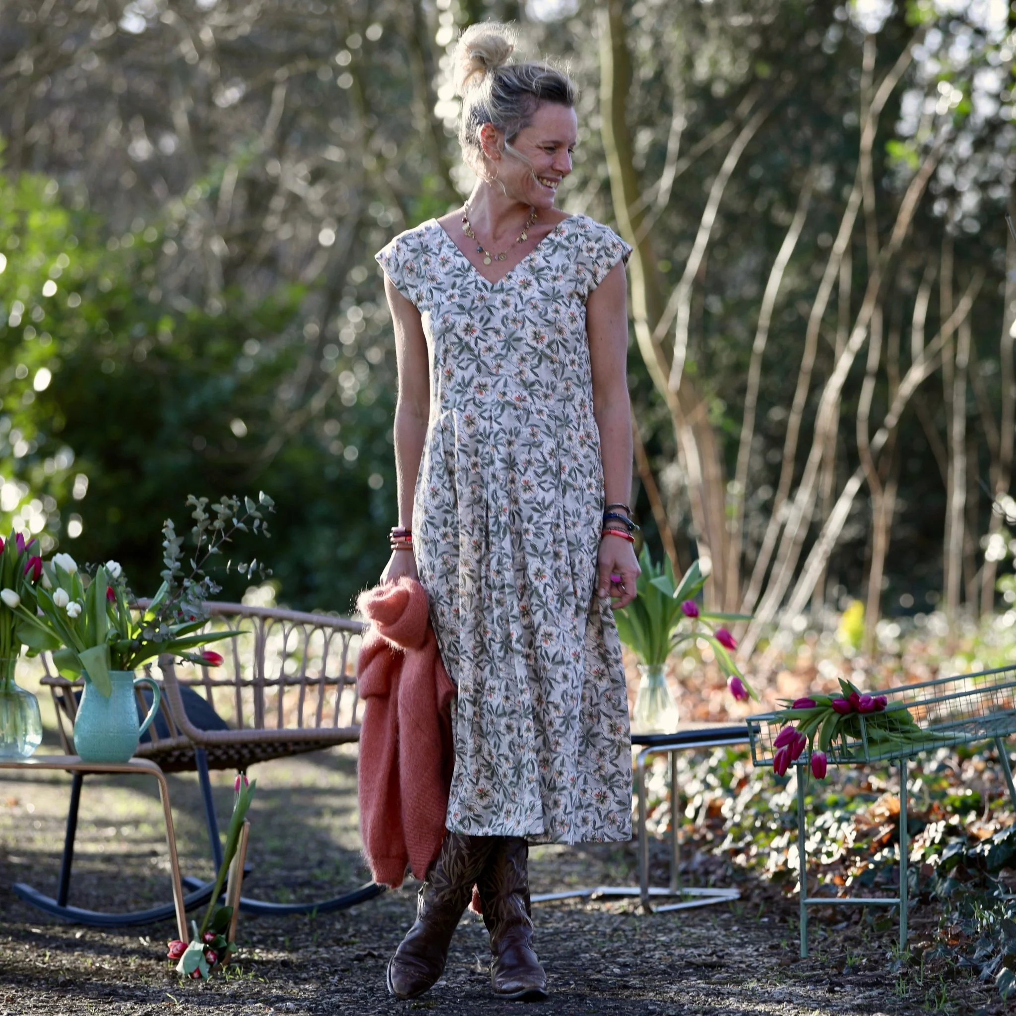 Robe Louison - Esquisse végétale - Image 6