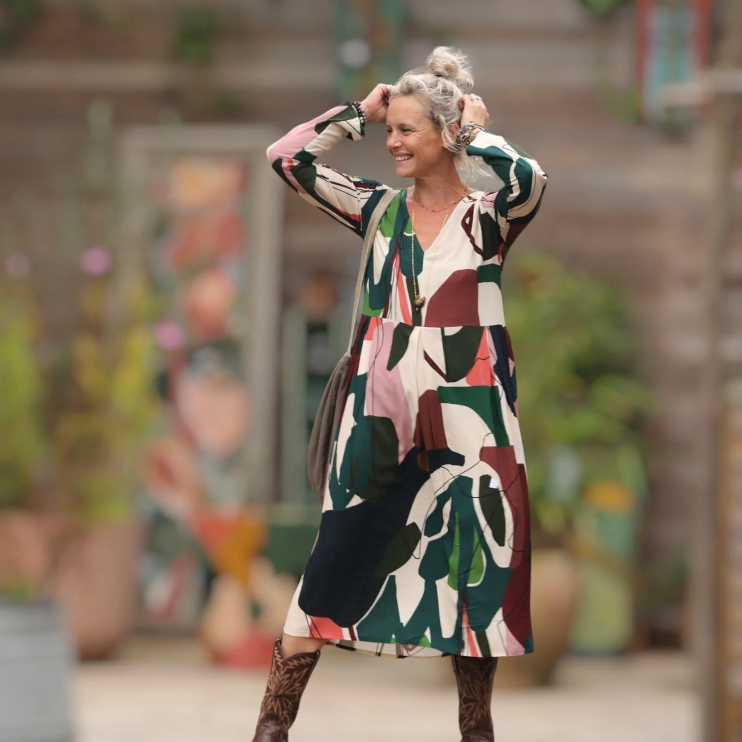 Robe Romane - viscose arty - Image 7