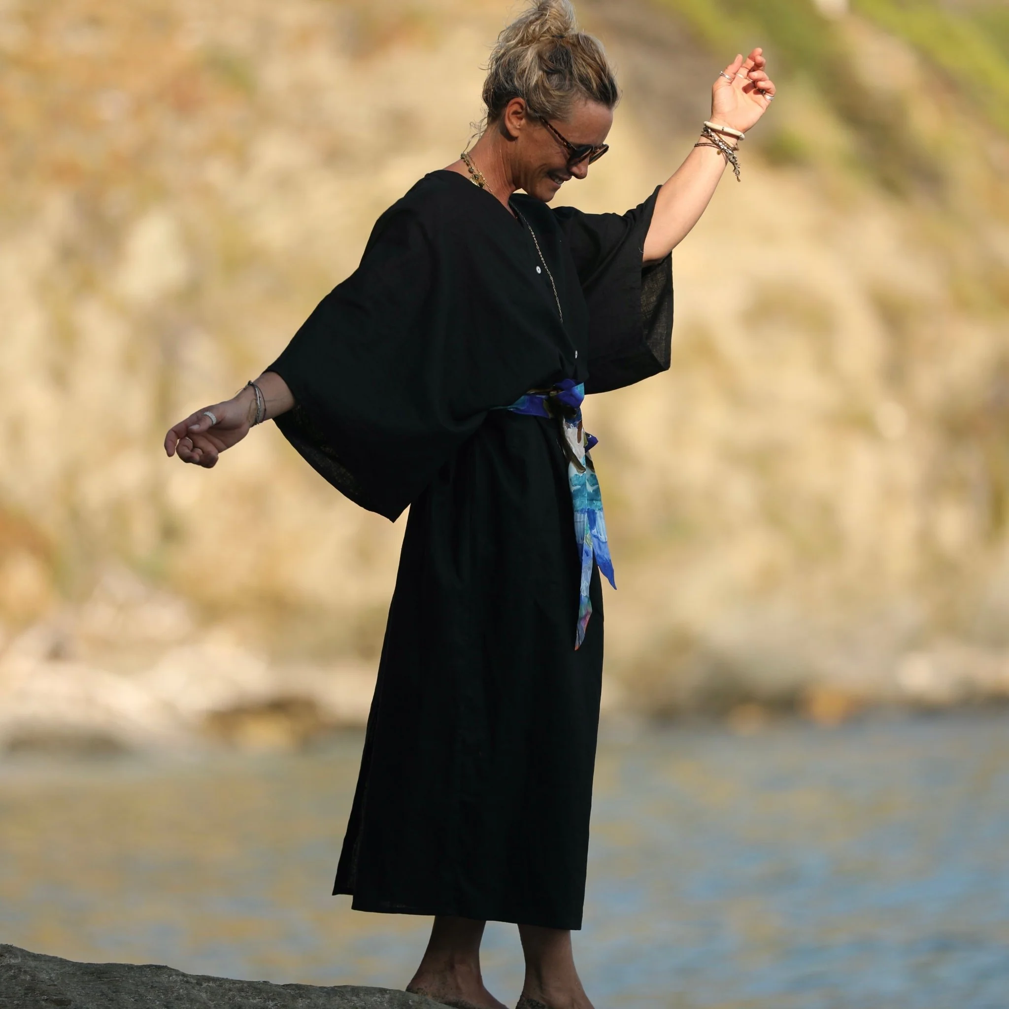 Robe Xiou lin noir - Image 3