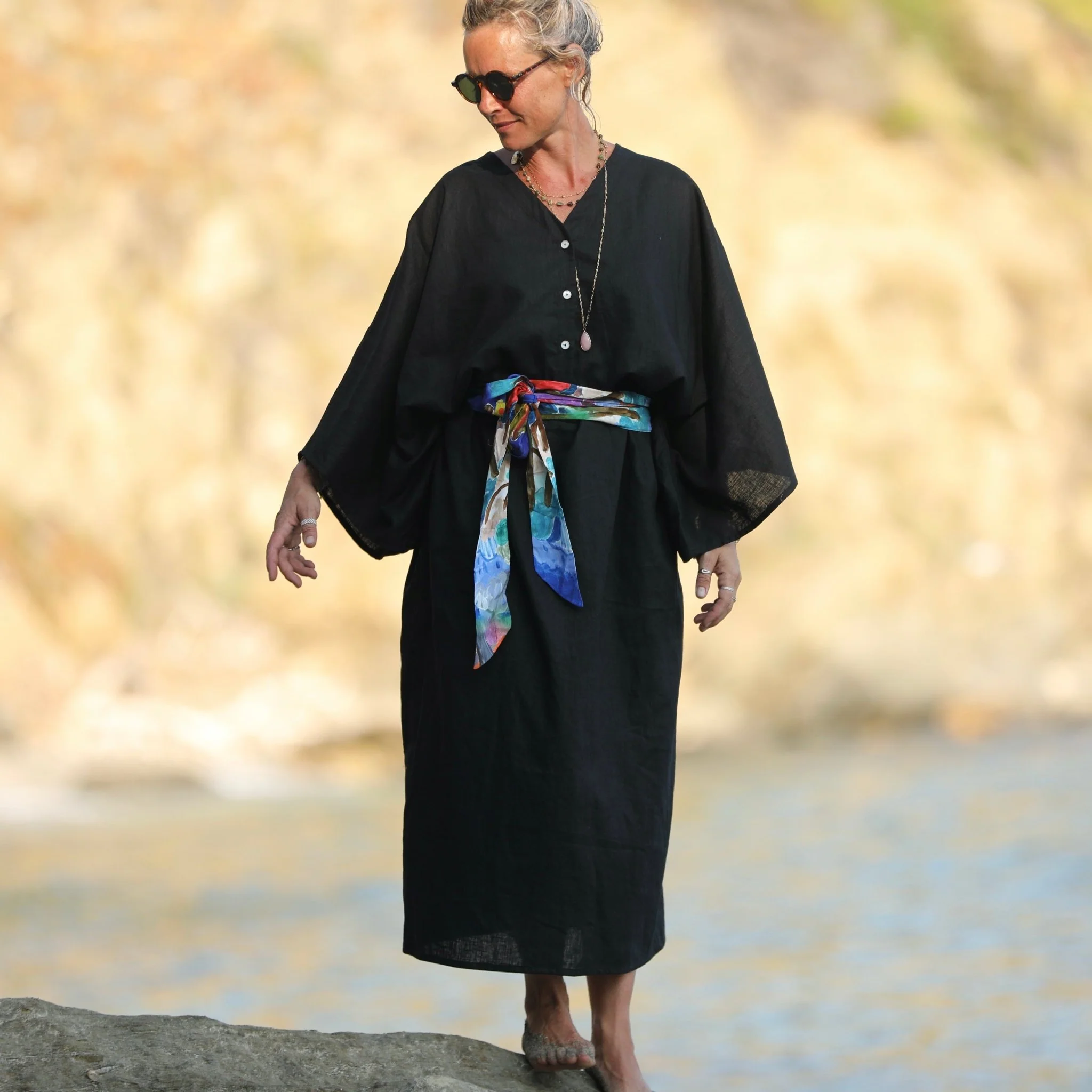 Robe Xiou lin noir - Image 5