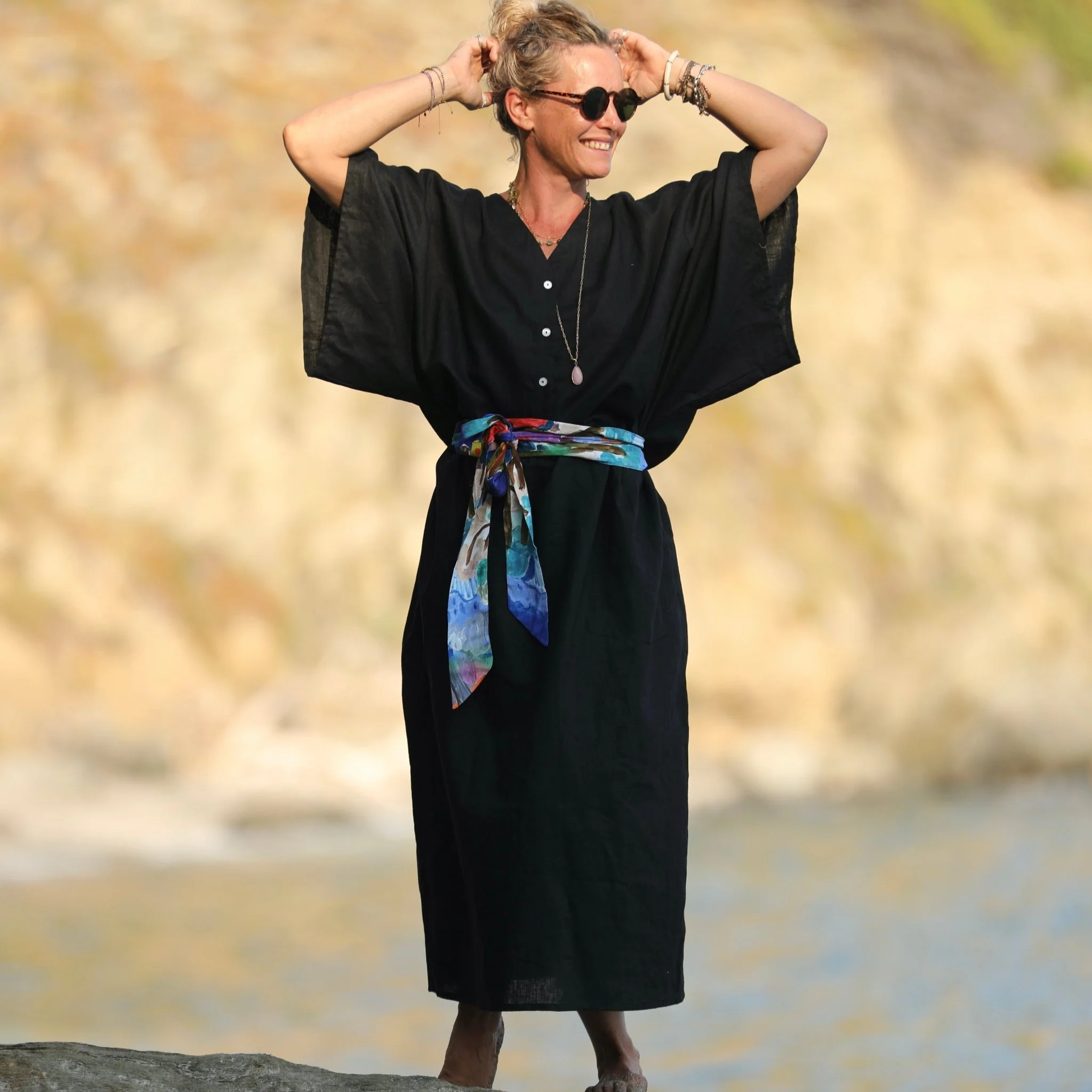 Robe Xiou lin noir - Image 6