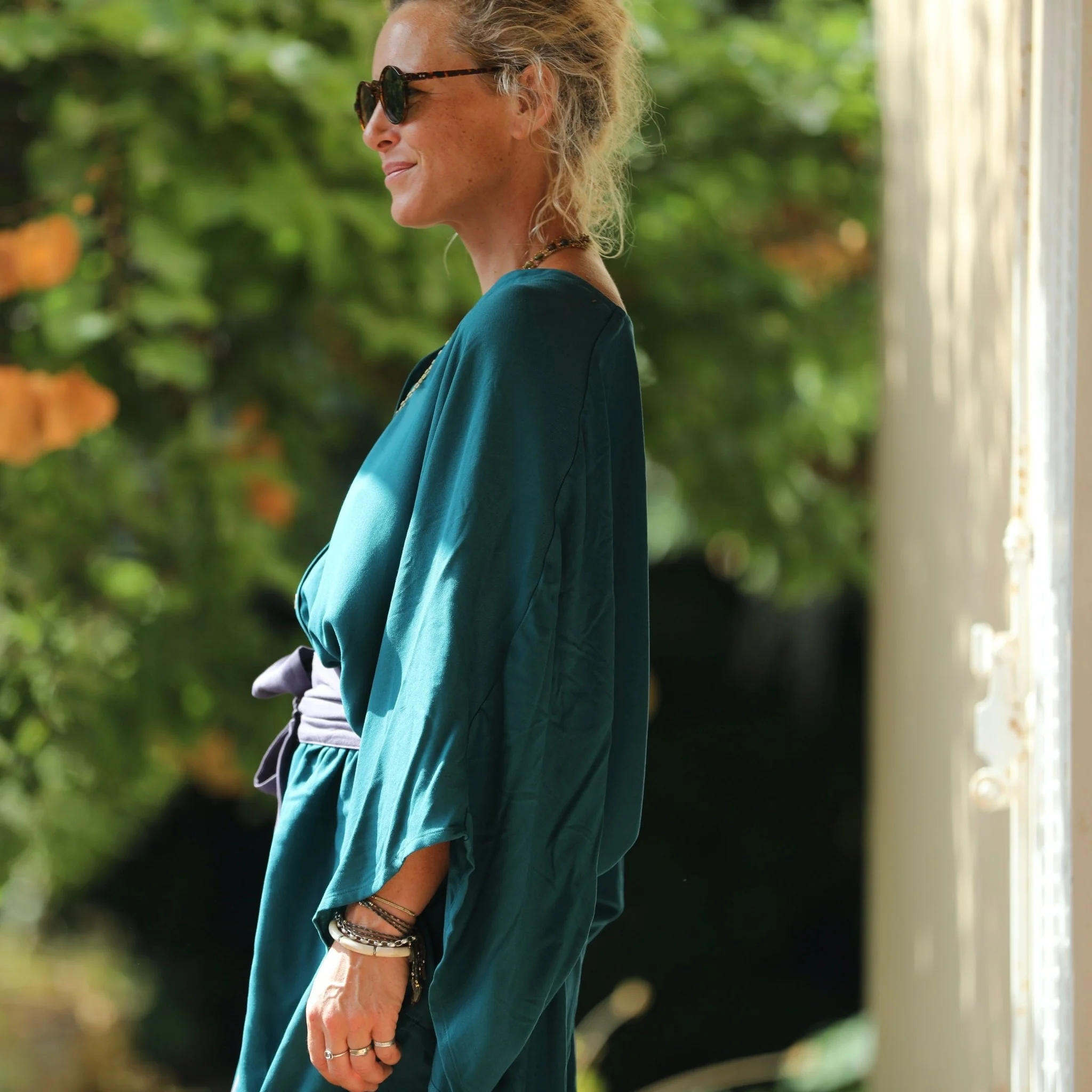 Robe Xiou viscose canard - Image 6