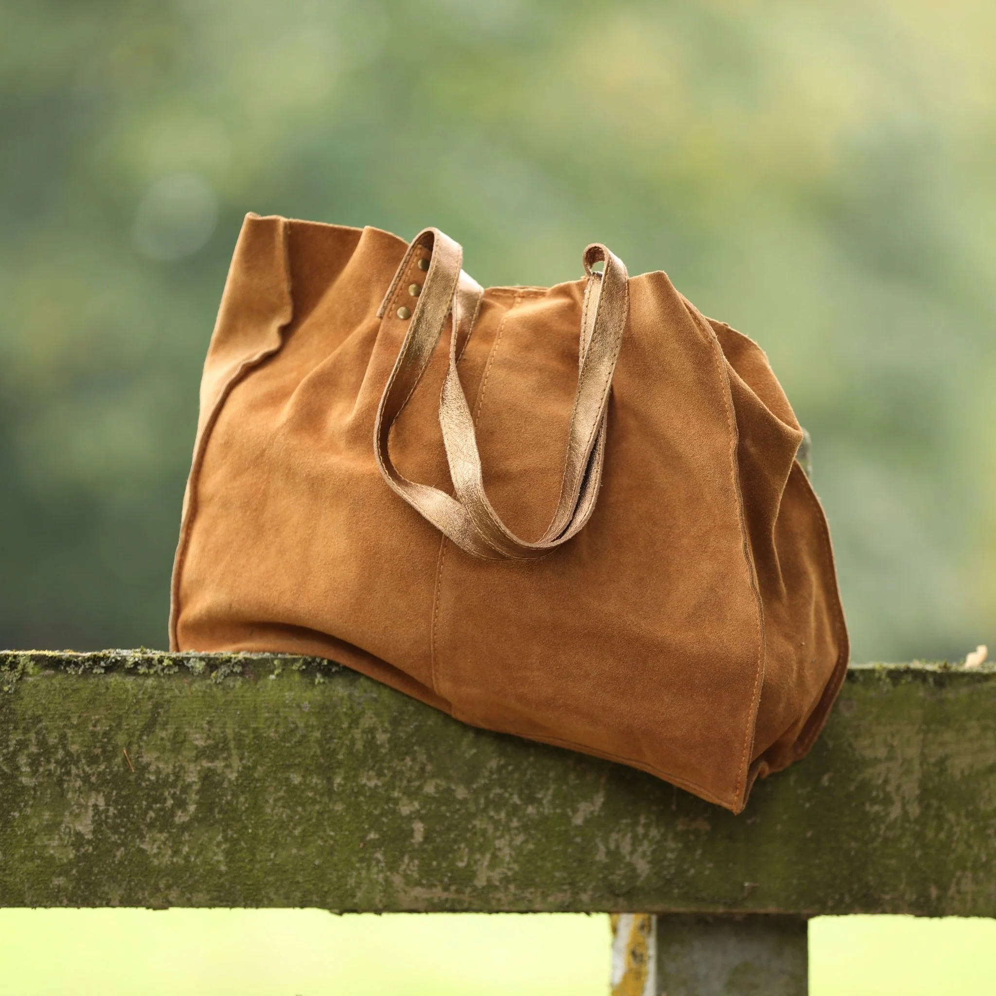 Sac Lisière – Cuir caramel