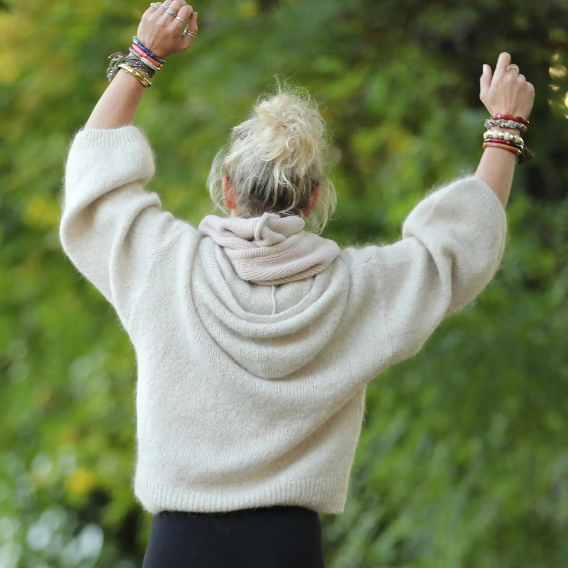 Gilet capuche Tulia - Ficelle - Image 3