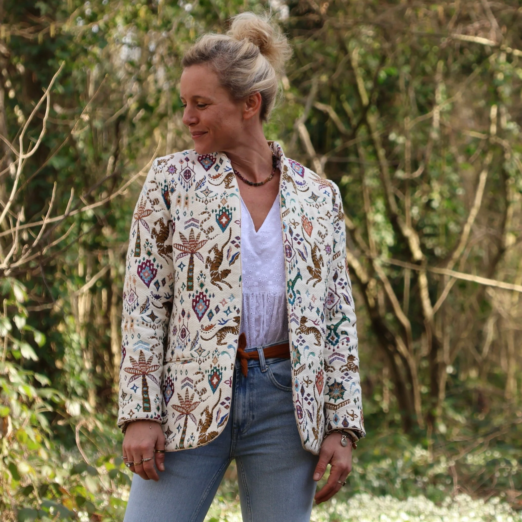 Veste Bertille en jacquard Majestique