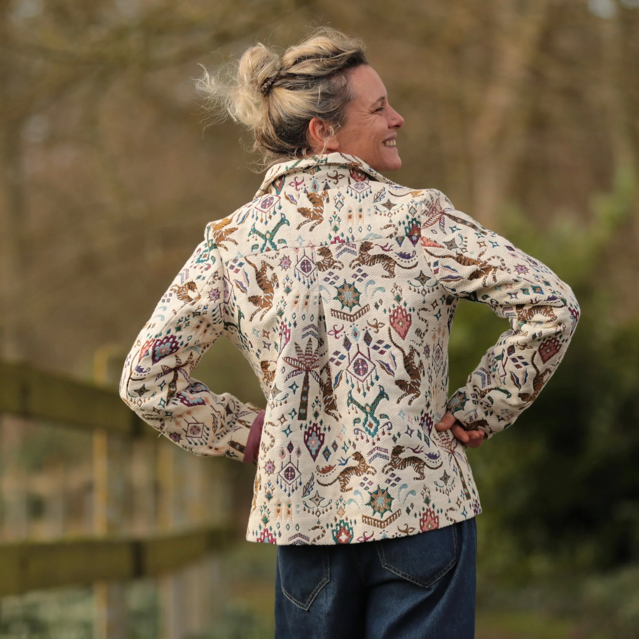 Veste Solveig Jacquard Majestique - Image 3