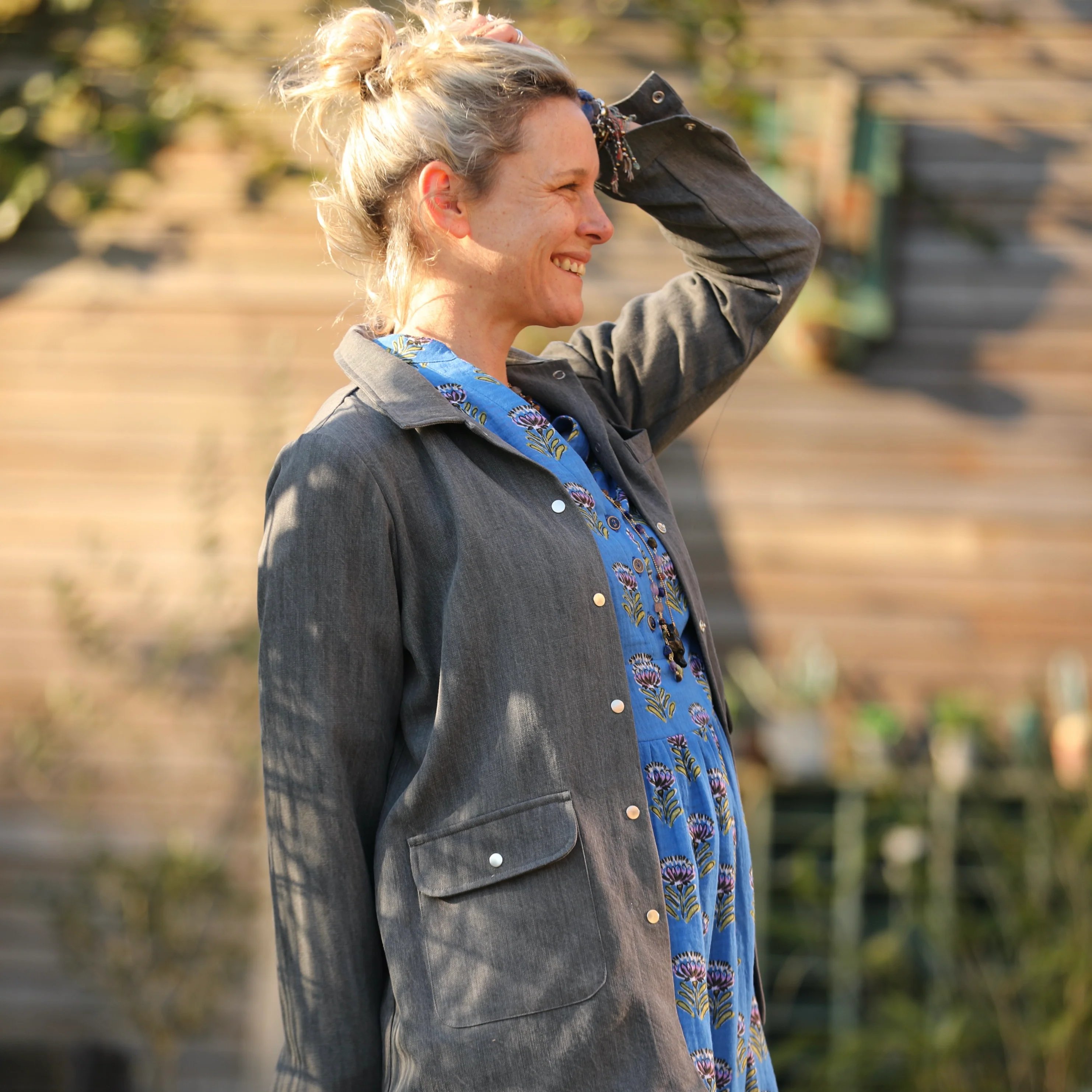 Veste Véga - jean gris - Image 10