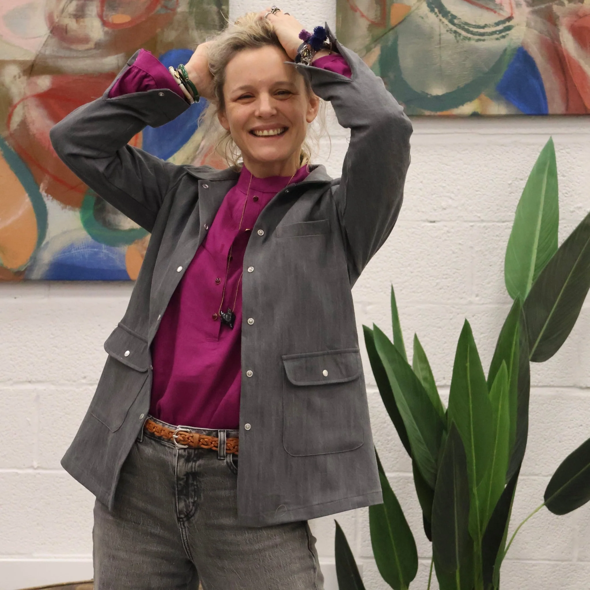 Veste Véga - jean gris - Image 11