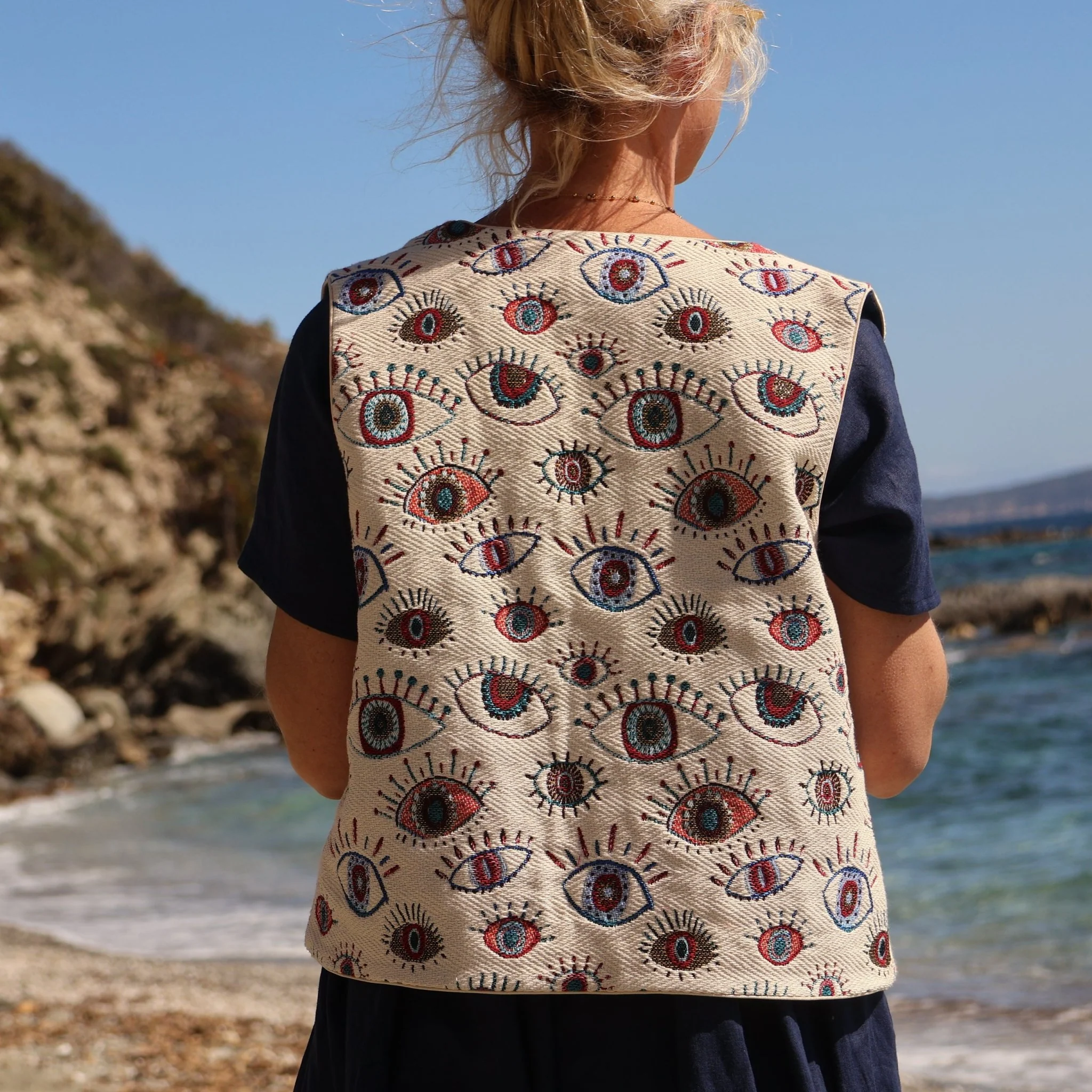 Veston Gaston en jacquard Prunelle - Image 7